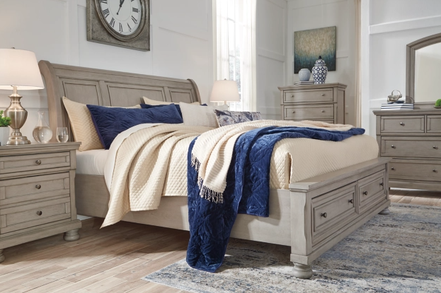 Lettner Sleigh Bed